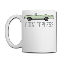 Goin Topless Sea Foam Green Coffee Mug | Artistshot