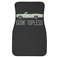 Goin Topless Sea Foam Green Front Car Mat | Artistshot