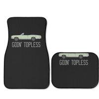 Goin Topless Sea Foam Green Full Set Car Mats | Artistshot