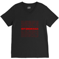 Sausage Rolls Not Gender Roles Lt Feminismtrans Love Design V-neck Tee | Artistshot