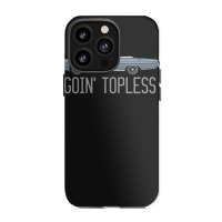 Goin Topless Silver Blue Iphone 13 Pro Case | Artistshot