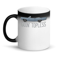 Goin Topless Silver Blue Magic Mug | Artistshot