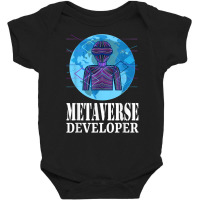 Futuristic Virtual Reality Metaverse Developer T Shirt Baby Bodysuit | Artistshot