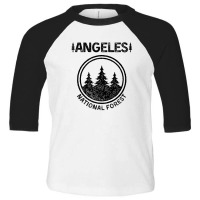 Angeles National Forest California Toddler 3/4 Sleeve Tee | Artistshot