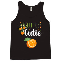 Little Cutie Baby Shower Orange 1st First Birthday Party Tank Top | Artistshot