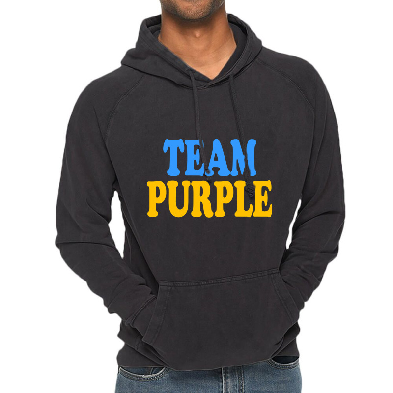 Trending Team Purple Vintage Hoodie | Artistshot