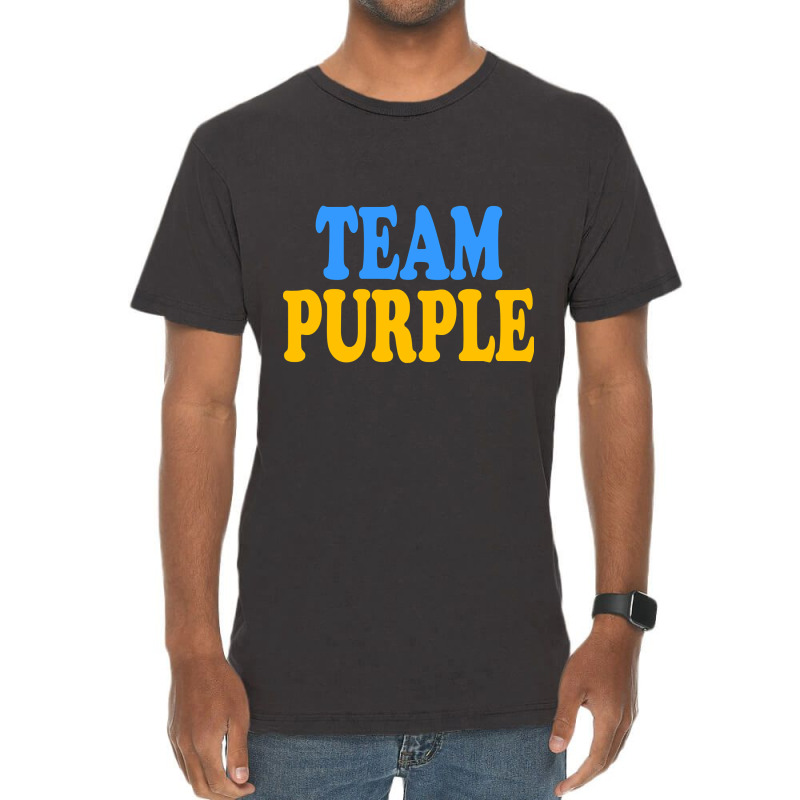 Trending Team Purple Vintage T-shirt | Artistshot