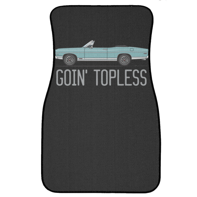 Goin Topless Tahoe Turquoise Front Car Mat | Artistshot