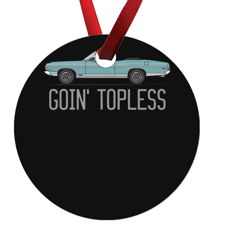 Goin Topless Tahoe Turquoise Ornament | Artistshot