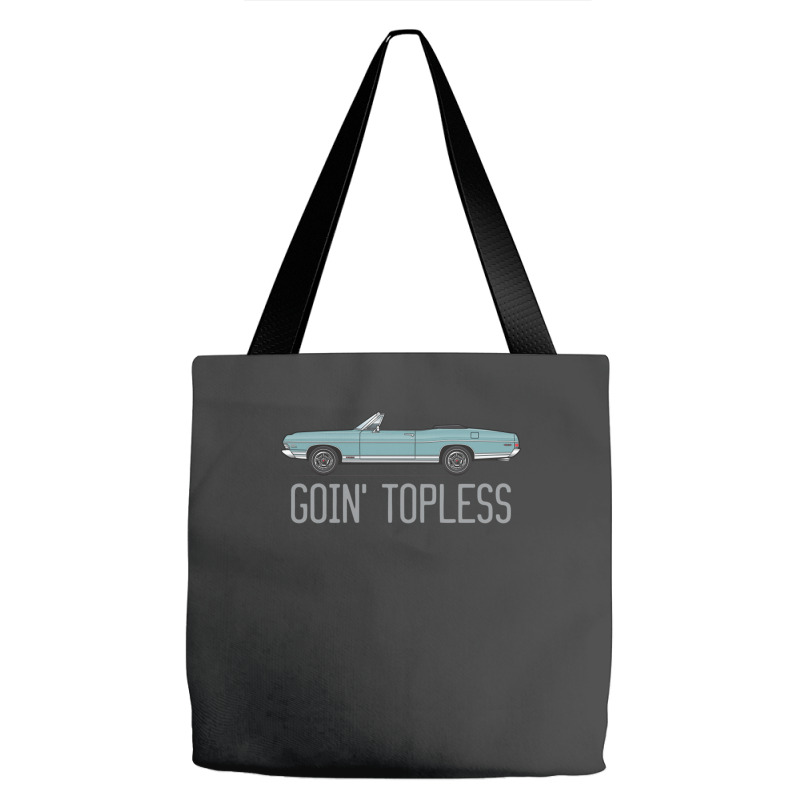 Goin Topless Tahoe Turquoise Tote Bags | Artistshot