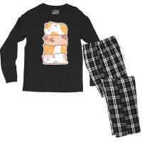 Guinea Pigs T  Shirt Kawaii Guinea Pigs T  Shirt Men's Long Sleeve Pajama Set | Artistshot