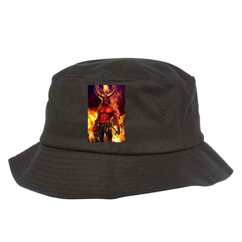 Hell Boy Bucket Hat by hapkeluciik | Artistshot