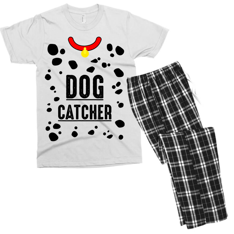 Dog Catcher Costume Dalmatian Easy Family Costume Men Men's T-shirt Pajama Set | Artistshot