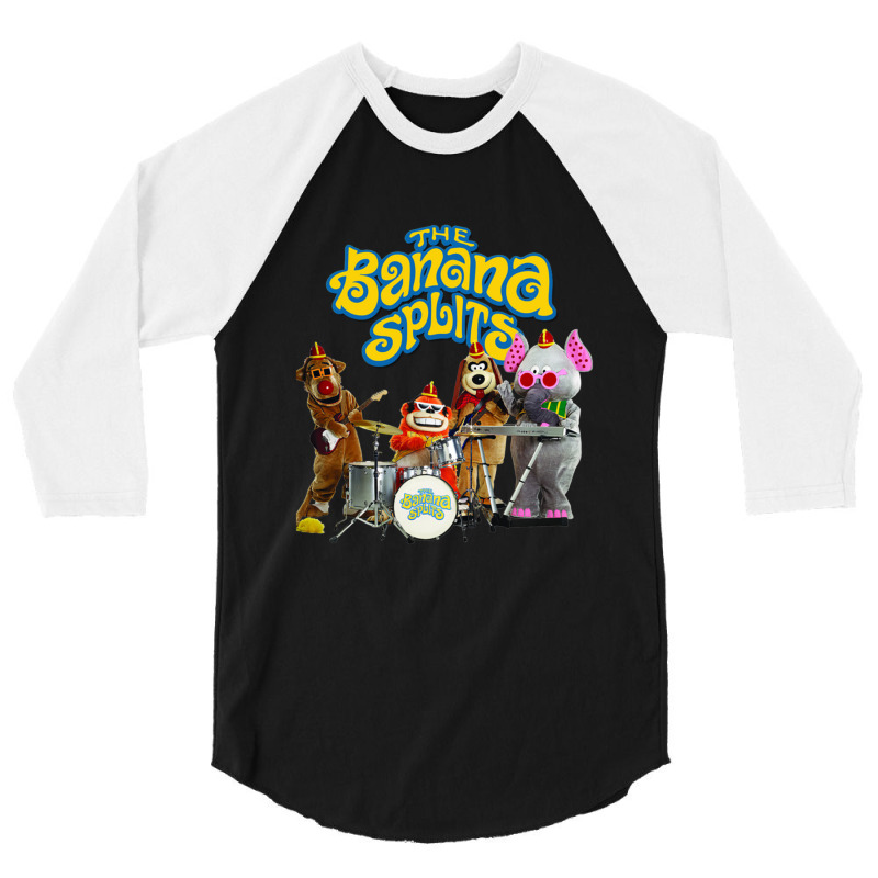 The Banana Splits Racerback 3/4 Sleeve Shirt by TracyLSontrop | Artistshot