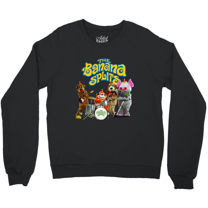 The Banana Splits Racerback Crewneck Sweatshirt by TracyLSontrop | Artistshot