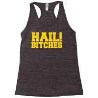 State Of Michigan Hail Bitches  Ann Arbor Mi Fun Adult Racerback Tank | Artistshot