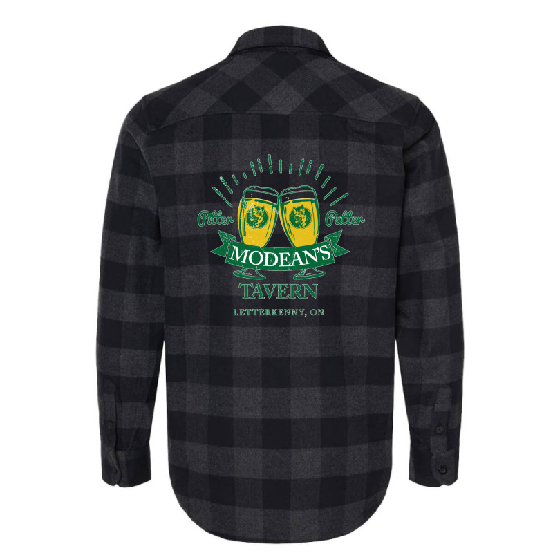 Modeans Tavern Letterkenny Ontario Flannel Shirt by HECTORNVAZQUEZ | Artistshot