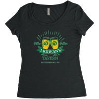 Modeans Tavern Letterkenny Ontario Women's Triblend Scoop T-shirt | Artistshot