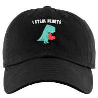 I Steal Hearts T Valentines Day Dinosaur Boys Kid (23) Kids Cap | Artistshot