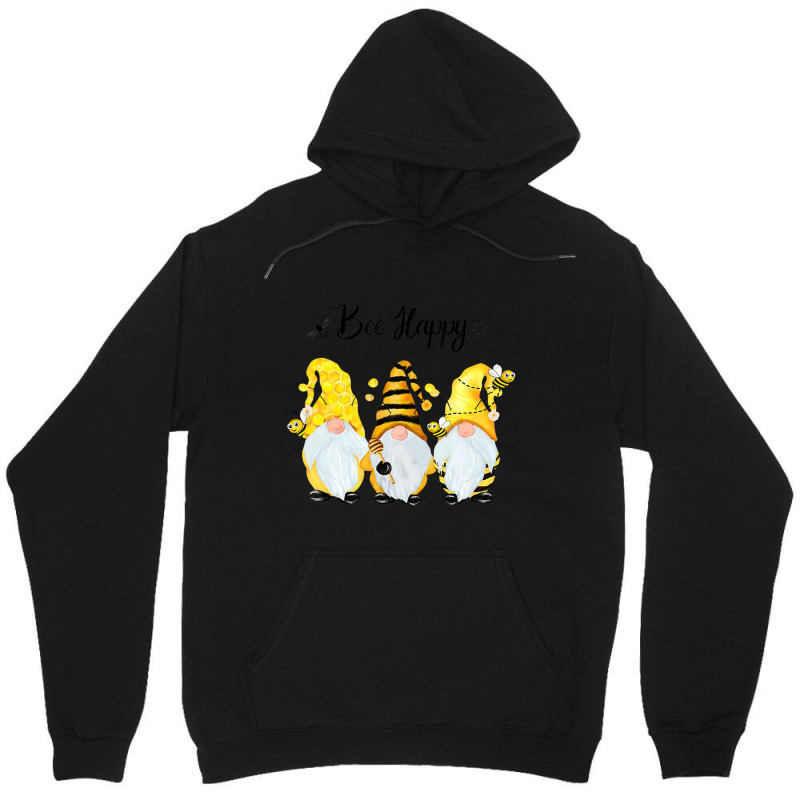 Bee Happy Bee Gnome Spring Unisex Hoodie | Artistshot