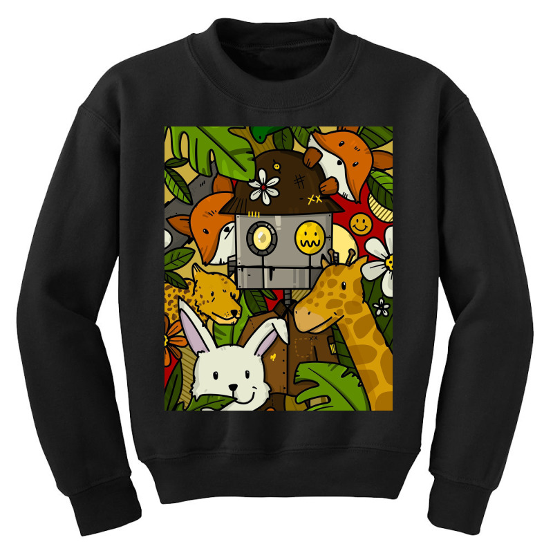 Save Animals Youth Sweatshirt by Cartel Crops | Artistshot