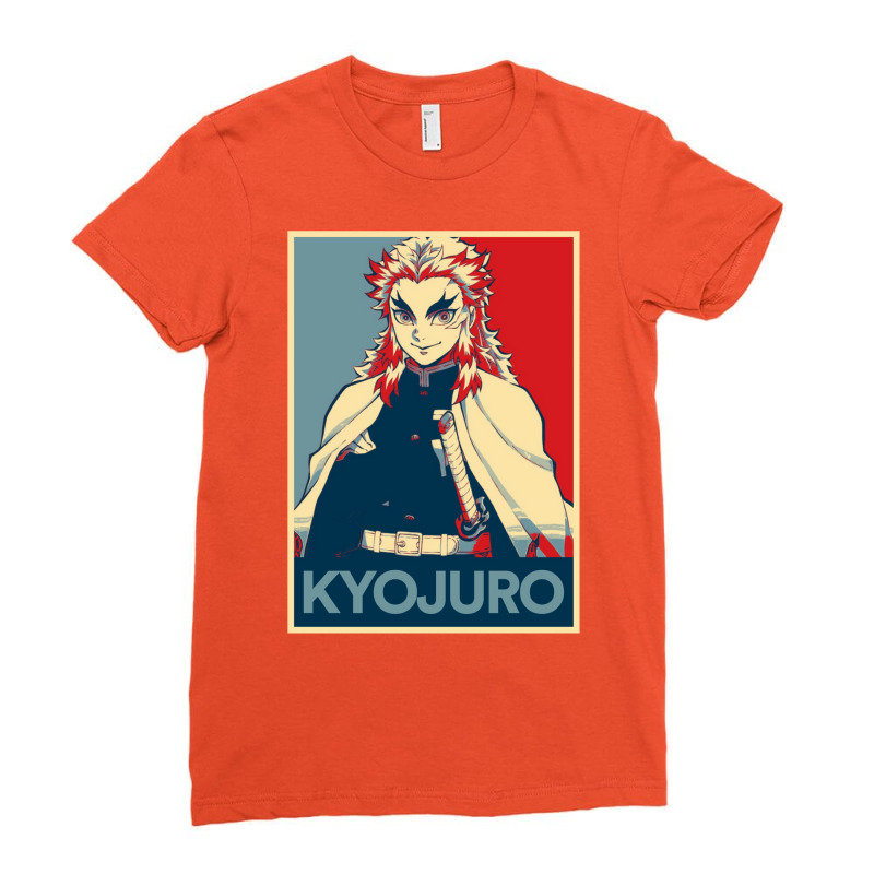 Best Merch Charismatic Kyoujuro Ladies Fitted T-Shirt by megyasarez | Artistshot