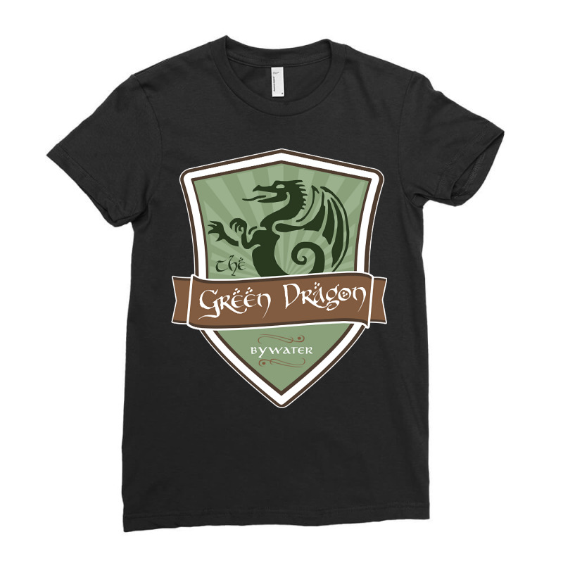 Trending The Green Dragon - Bywater Ladies Fitted T-Shirt by fenderbendable | Artistshot