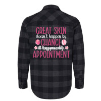 Great Skin Esthetician Esthetics Estheticians T Shirt Flannel Shirt | Artistshot