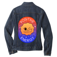 Positive Energy Ladies Denim Jacket | Artistshot