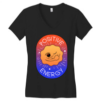 Positive Energy Women's V-neck T-shirt | Artistshot