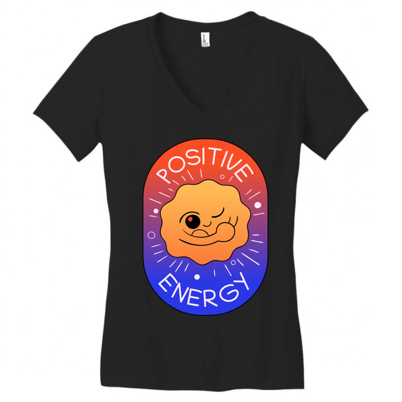 Positive Energy Women's V-Neck T-Shirt by thebrandal | Artistshot