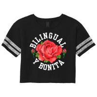 Bilingual Y Bonita Spanish Latina Bilingual Teacher Maestra T Shirt Scorecard Crop Tee | Artistshot