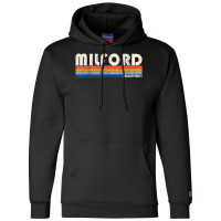 Vintage 70s 80s Style Milford Pa Champion Hoodie | Artistshot