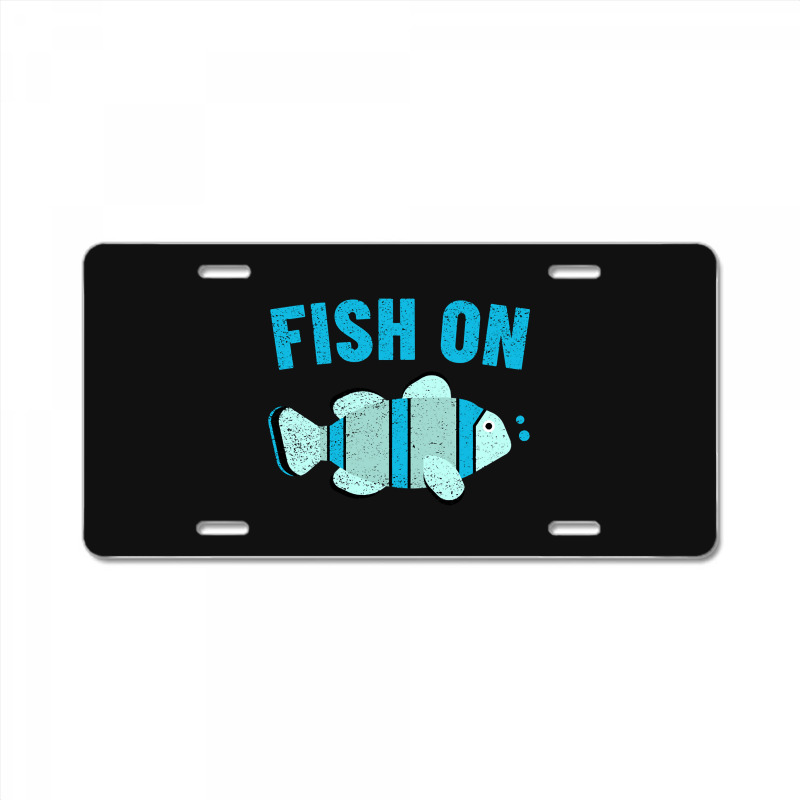 Trending Fish On License Plate | Artistshot