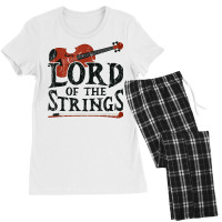 Lord Of The Strings   Strings T Shirt Women's Pajamas Set | Artistshot