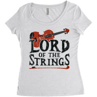 Lord Of The Strings   Strings T Shirt Women's Triblend Scoop T-shirt | Artistshot