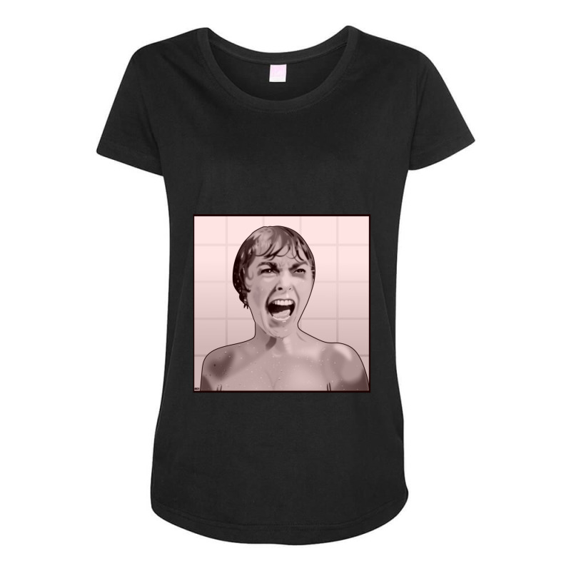 Psychosis Maternity Scoop Neck T-shirt by SusanneRestemayer | Artistshot