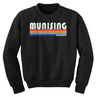 Vintage 70s 80s Style Munising Mi Youth Sweatshirt | Artistshot