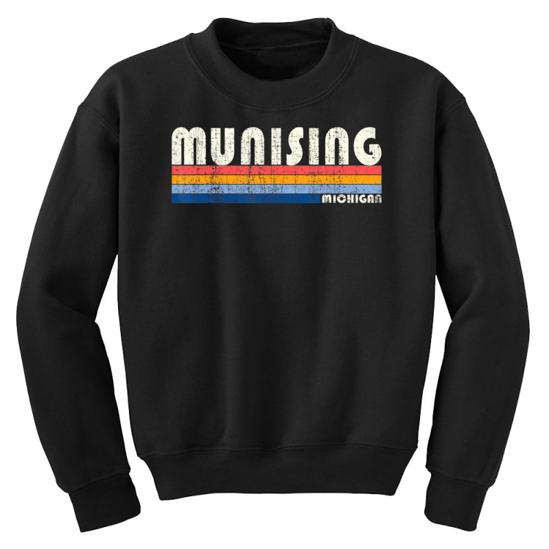 Vintage 70s 80s Style Munising Mi Youth Sweatshirt by hongquangd | Artistshot