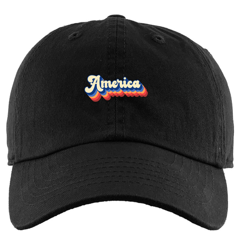 Hot Trend America Retro-21l7o Kids Cap by Milne Charlton | Artistshot