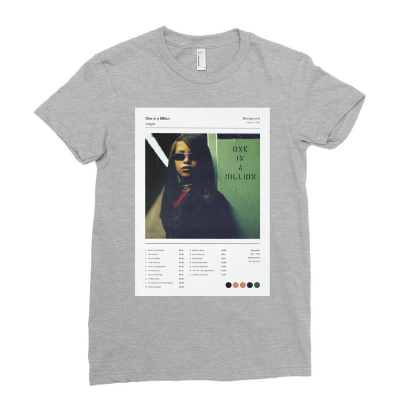 Minimalist Album Cover Poster Ladies Fitted T-Shirt by jepthabaabiw | Artistshot