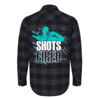 Shots Fired   Track And Field T Shirt Flannel Shirt | Artistshot