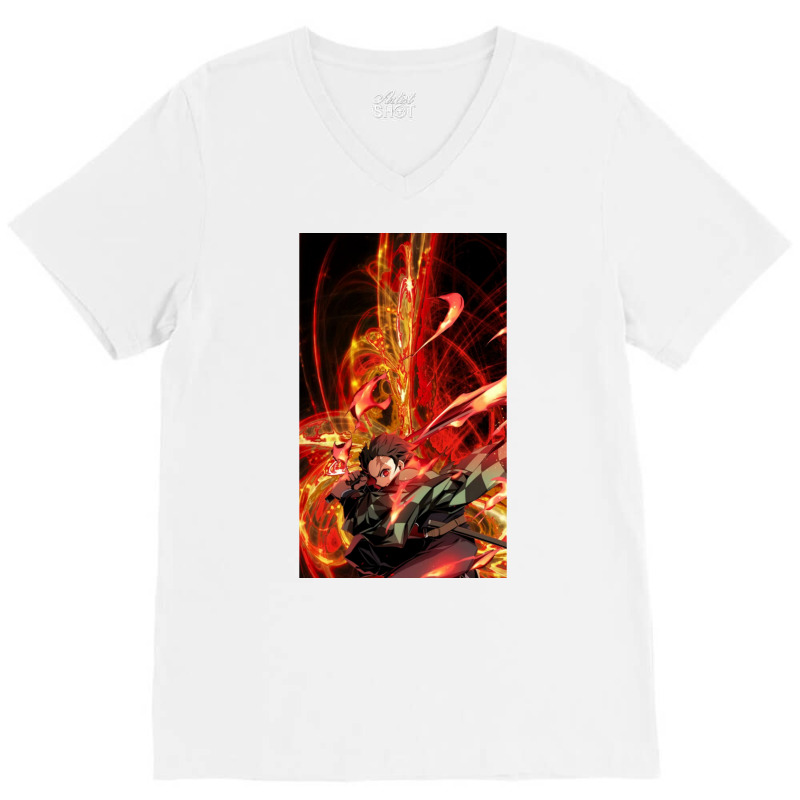 Tanjiro Kamado4 V-neck Tee | Artistshot