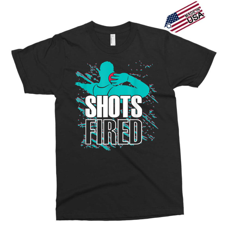 Shots Fired   Track And Field T Shirt Exclusive T-shirt by rennambka | Artistshot