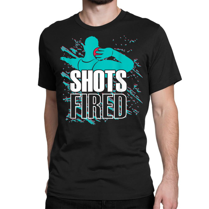 Shots Fired   Track And Field T Shirt Classic T-shirt by rennambka | Artistshot