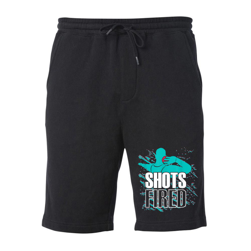 Shots Fired   Track And Field T Shirt Fleece Short by rennambka | Artistshot