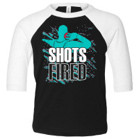 Shots Fired   Track And Field T Shirt Toddler 3/4 Sleeve Tee | Artistshot