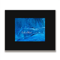 Hot Trend Sapphire Blue Metal Print Horizontal | Artistshot