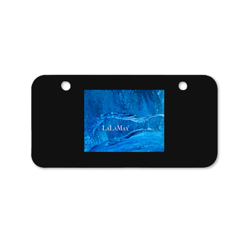 Hot Trend Sapphire Blue Bicycle License Plate | Artistshot