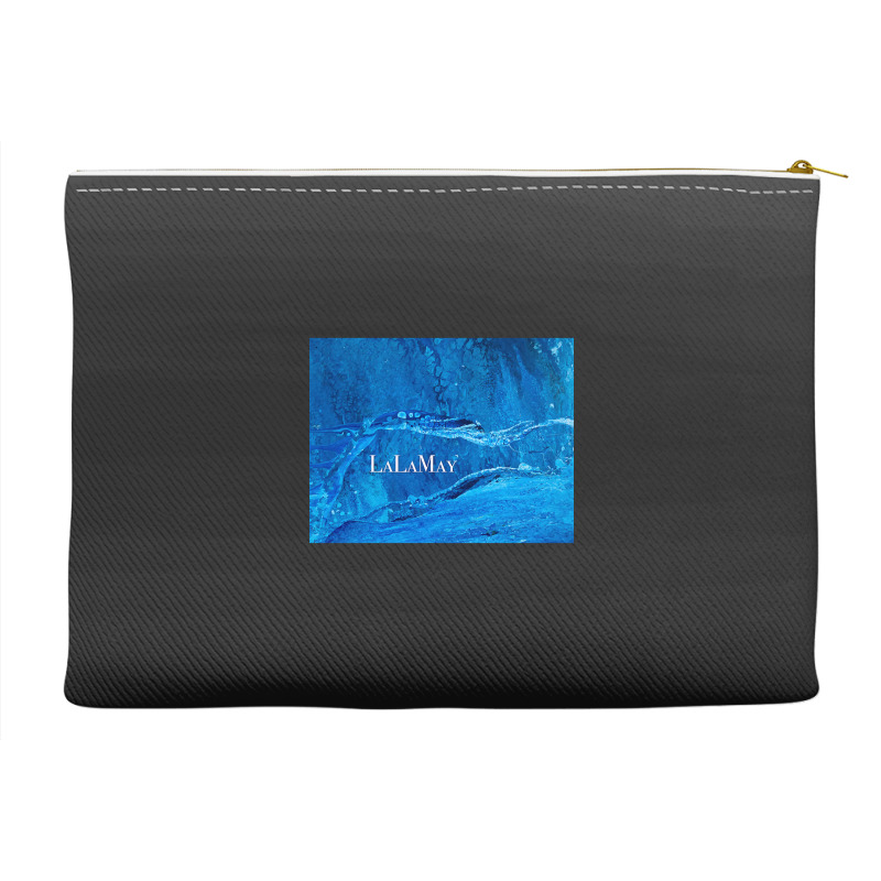 Hot Trend Sapphire Blue Accessory Pouches | Artistshot